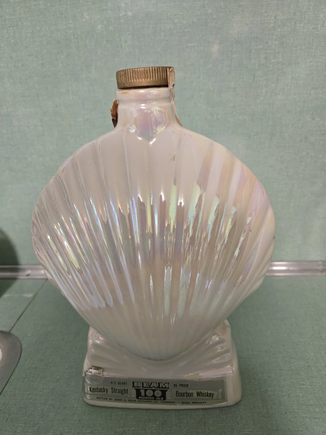 Vintage Jim Bean Seashell Decanter - photo 2