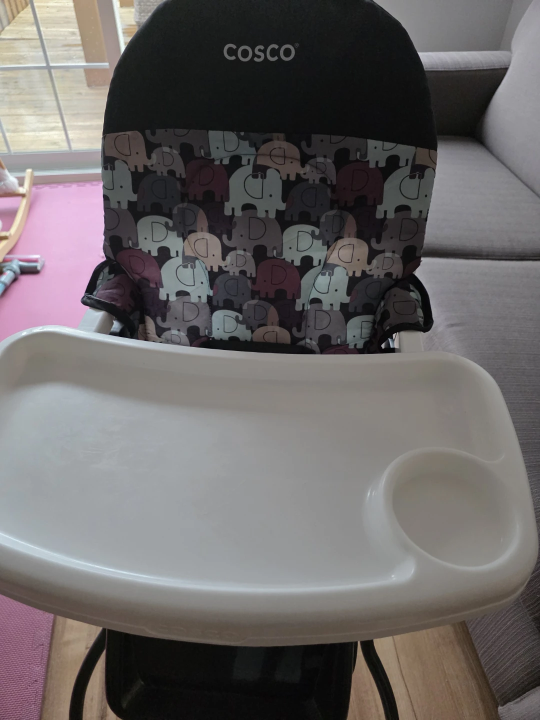 Cosco High Chair - Elephant Print - photo 3