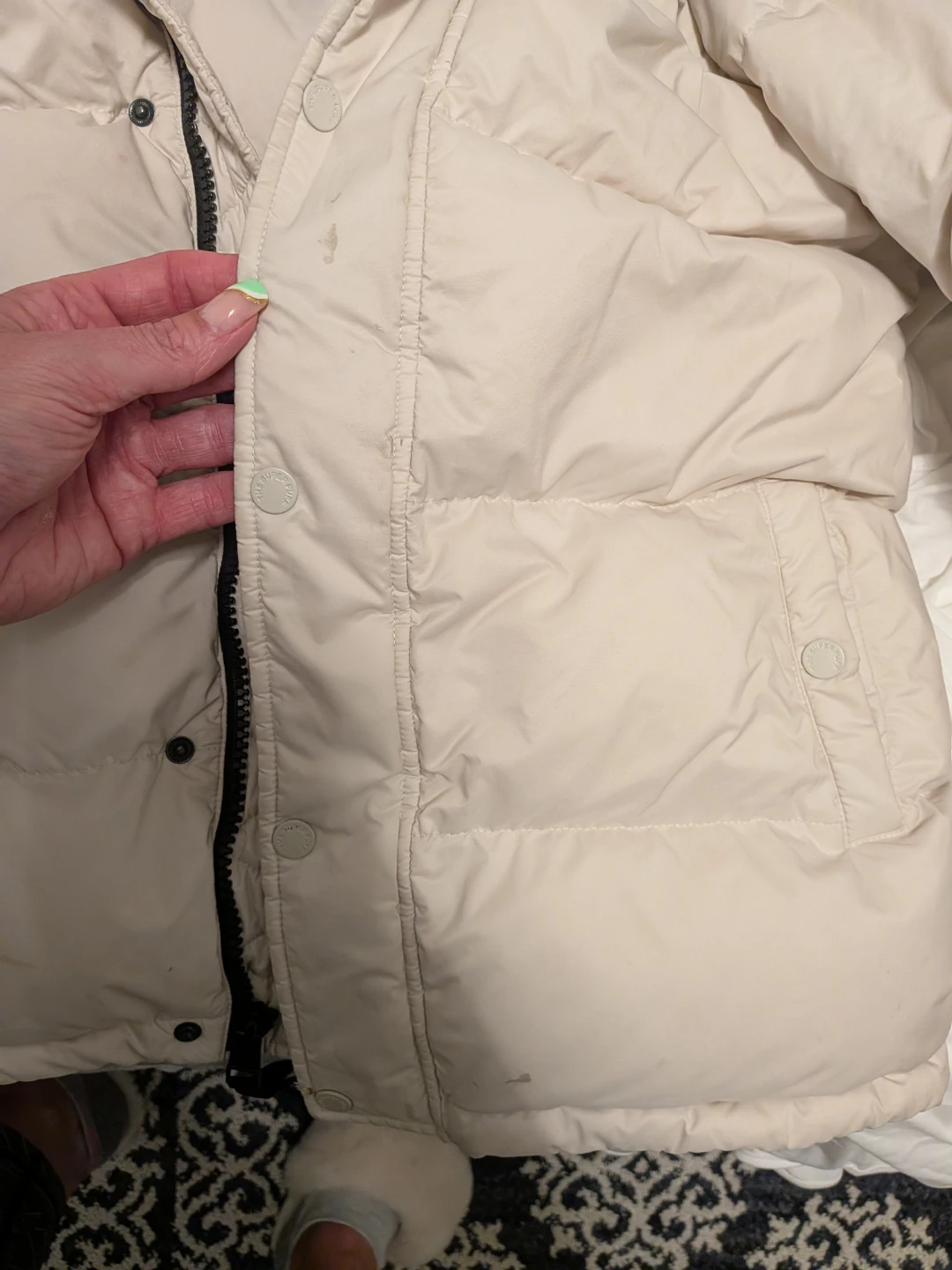 Superdry Puffer Jacket - Cream - photo 2