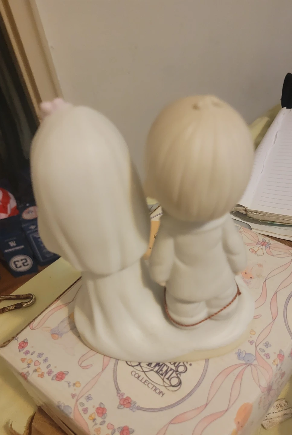 Precious Moments Wedding Cake Topper Figurine - photo 2