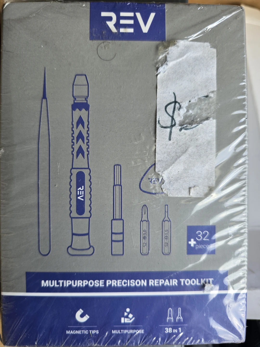 Brand new REV Multipurpose Precision Repair Toolkit - 38 Piece