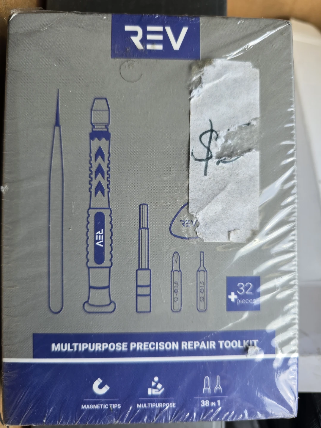 Brand new REV Multipurpose Precision Repair Toolkit - 38 Piece - photo 3