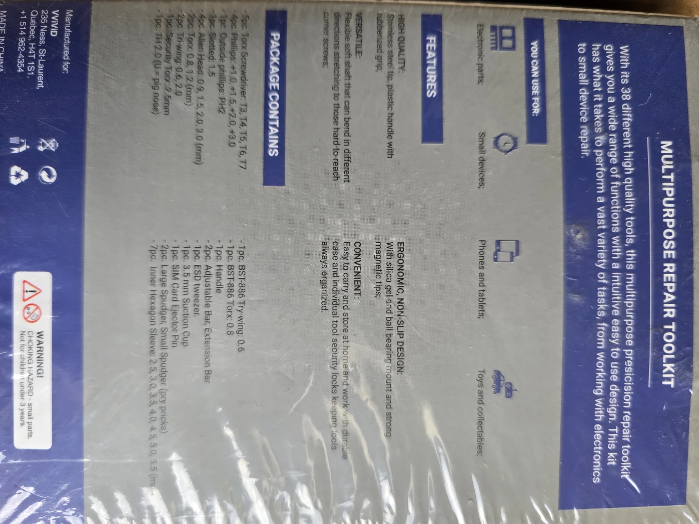 Brand new REV Multipurpose Precision Repair Toolkit - 38 Piece - photo 4