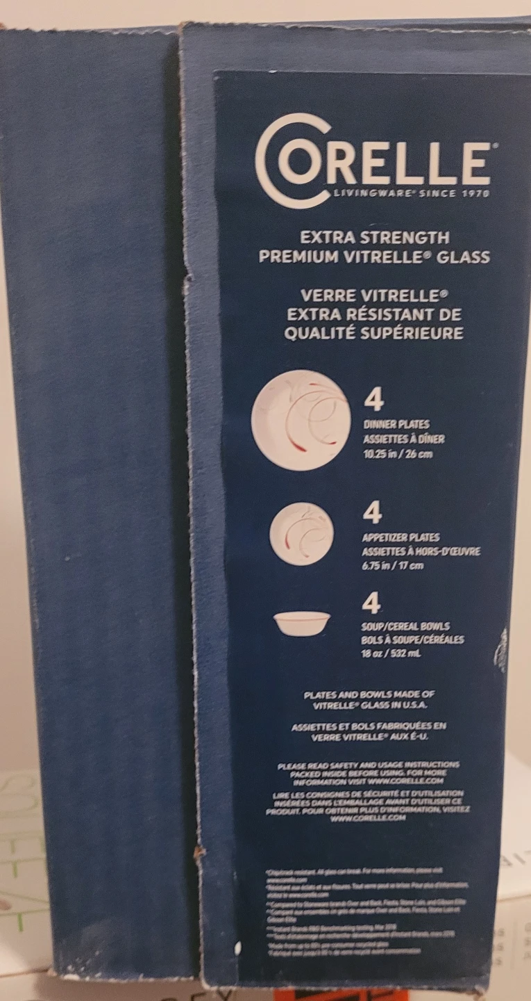Corelle Extra Strength Dinnerware Set - 12pc - photo 4