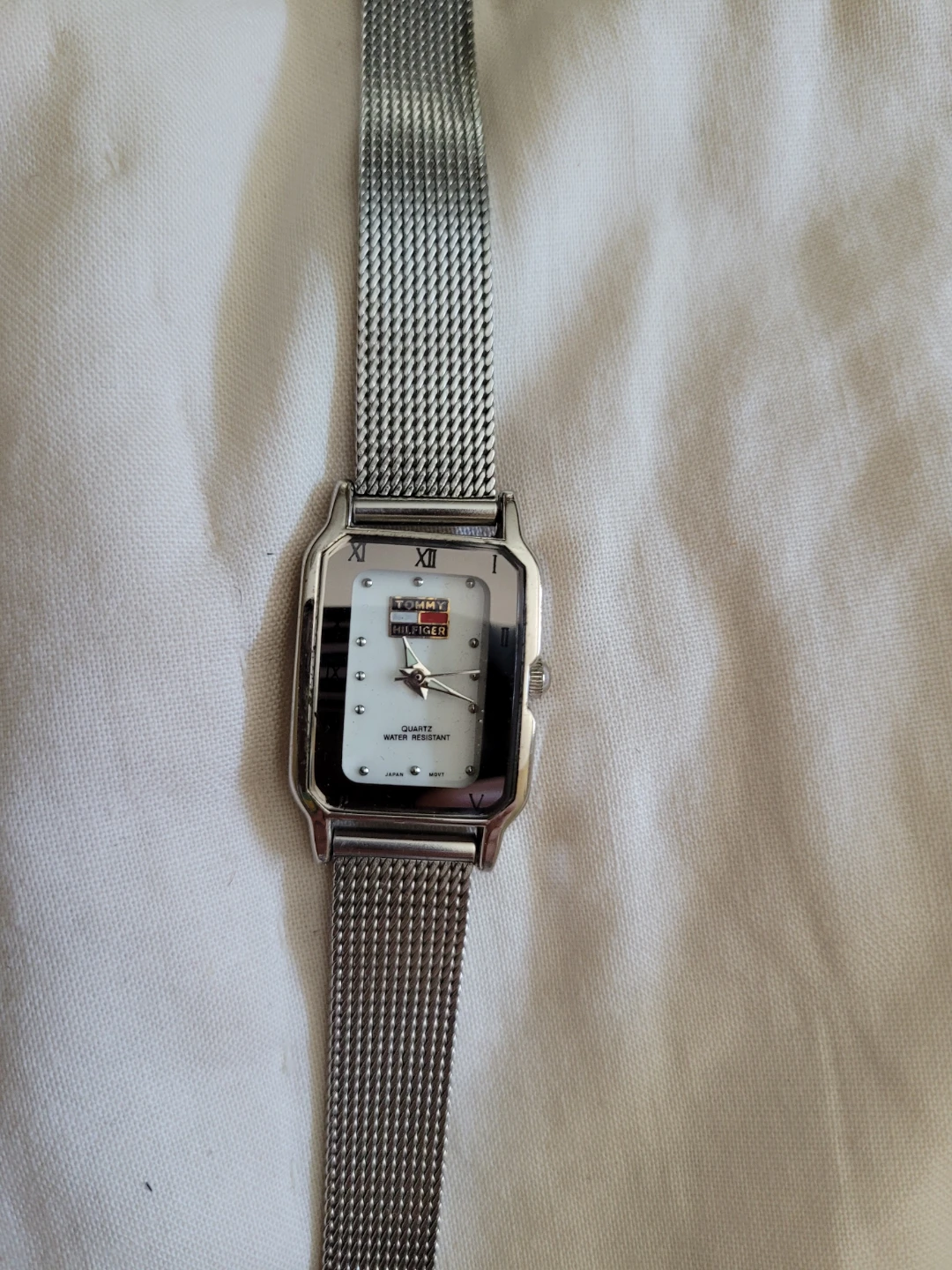 Tommy Hilfiger Women's Silver Mesh Band Watch
