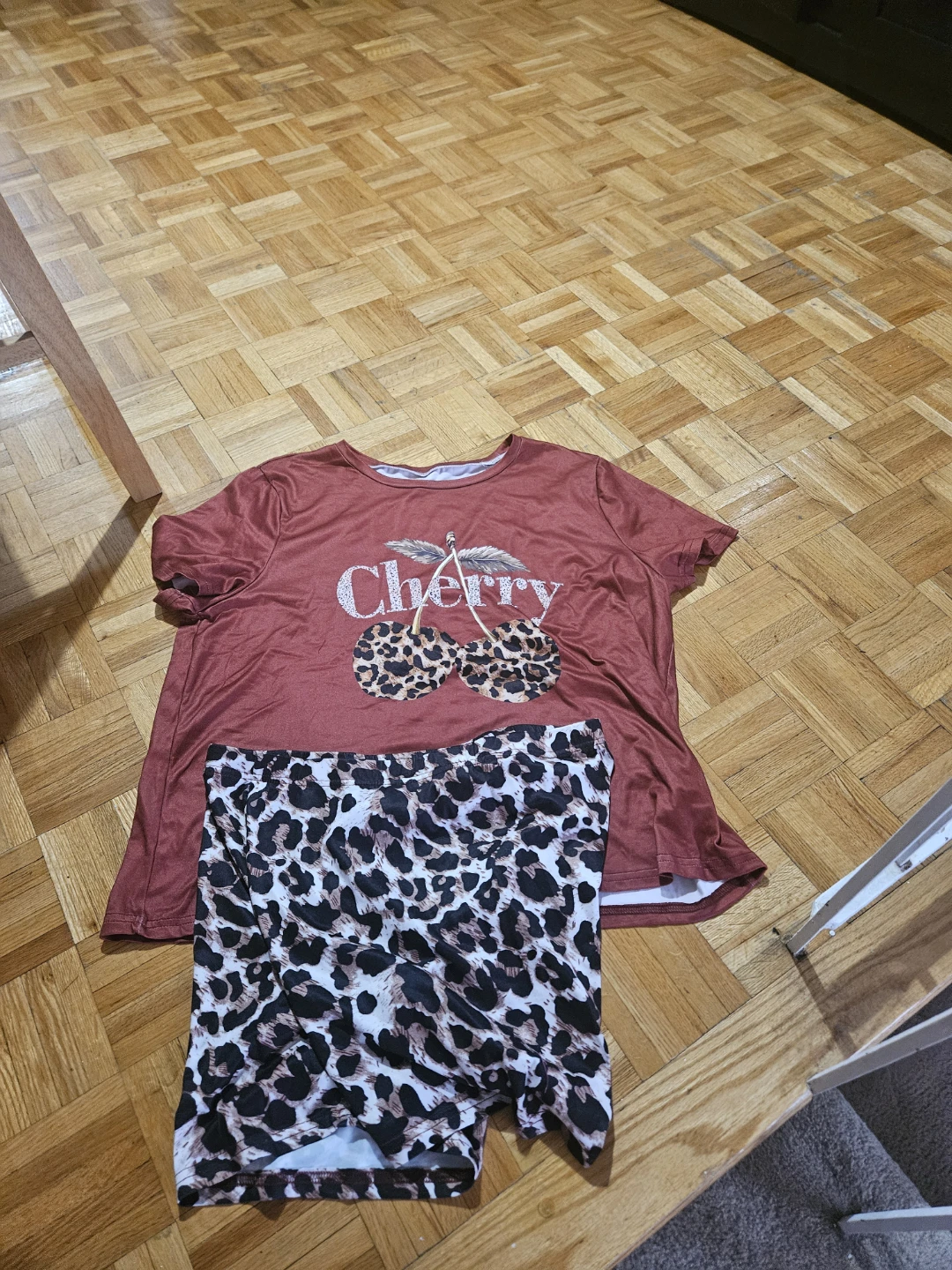Cherry Print Shorts Set - photo 2