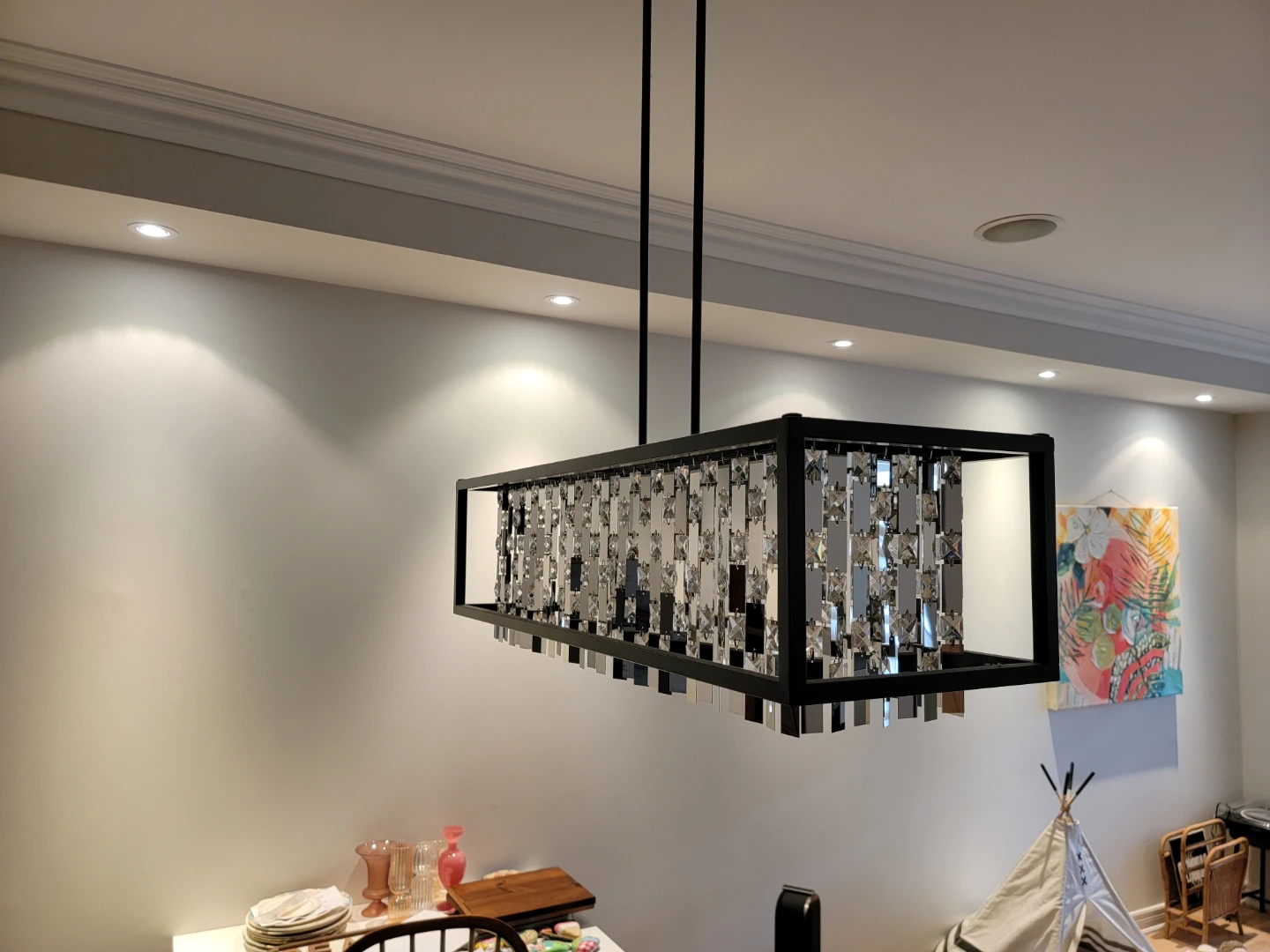 Amethyst Linear Suspension