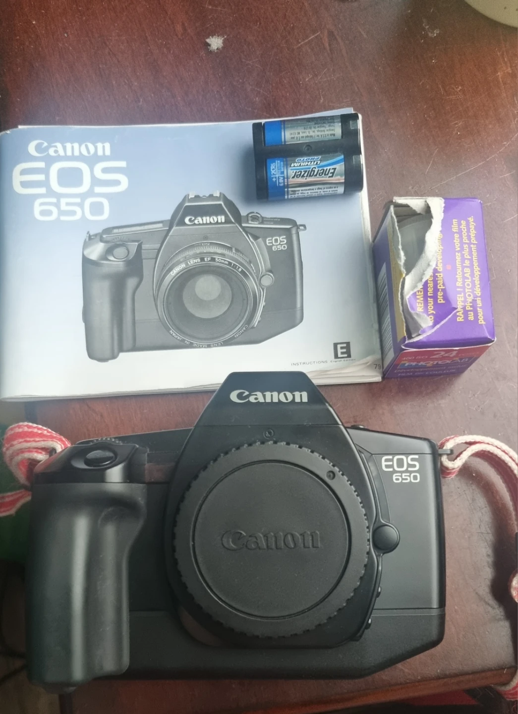 Canon EOS 650 35mm Film Camera