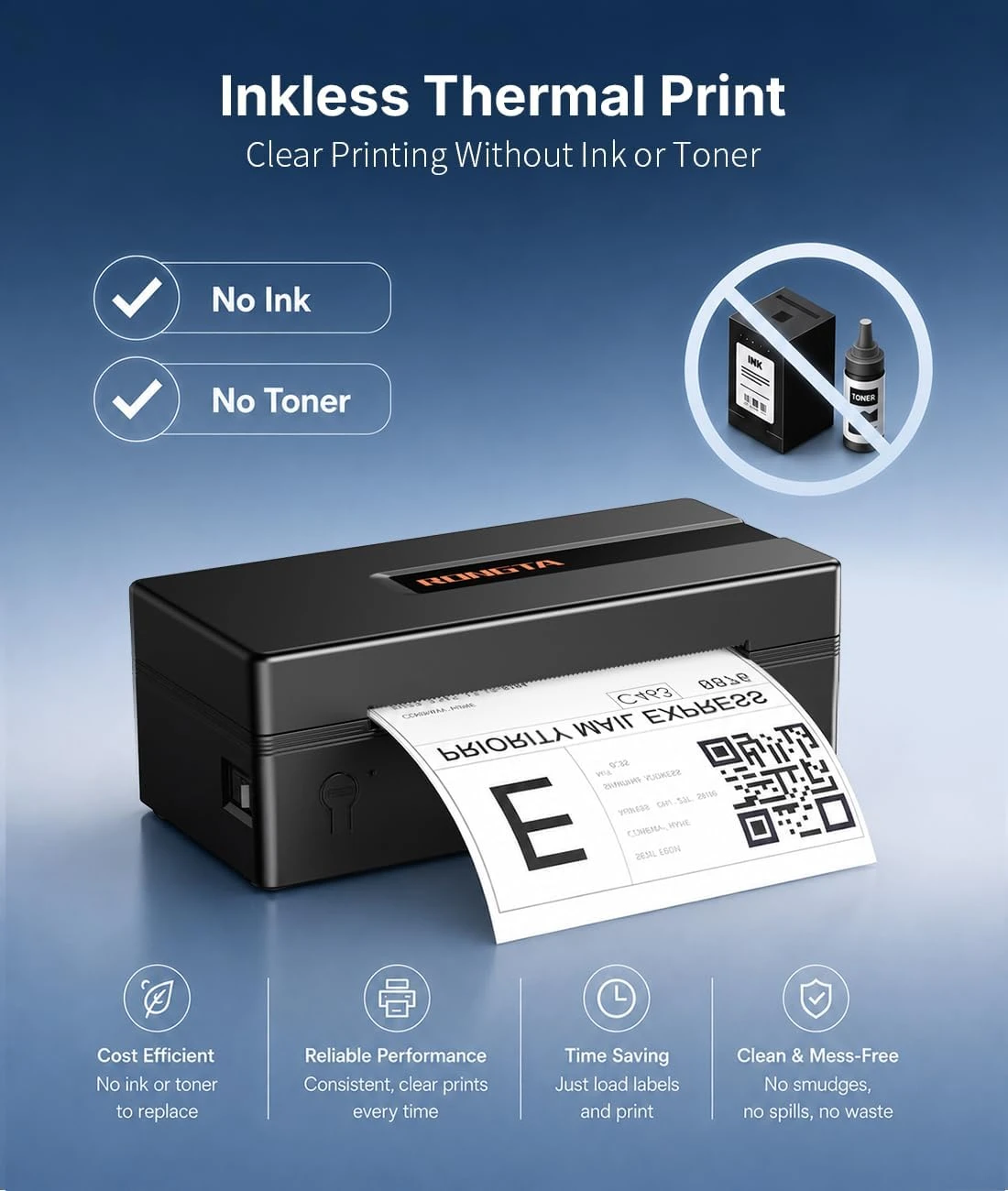 Thermal Label Printer - photo 2