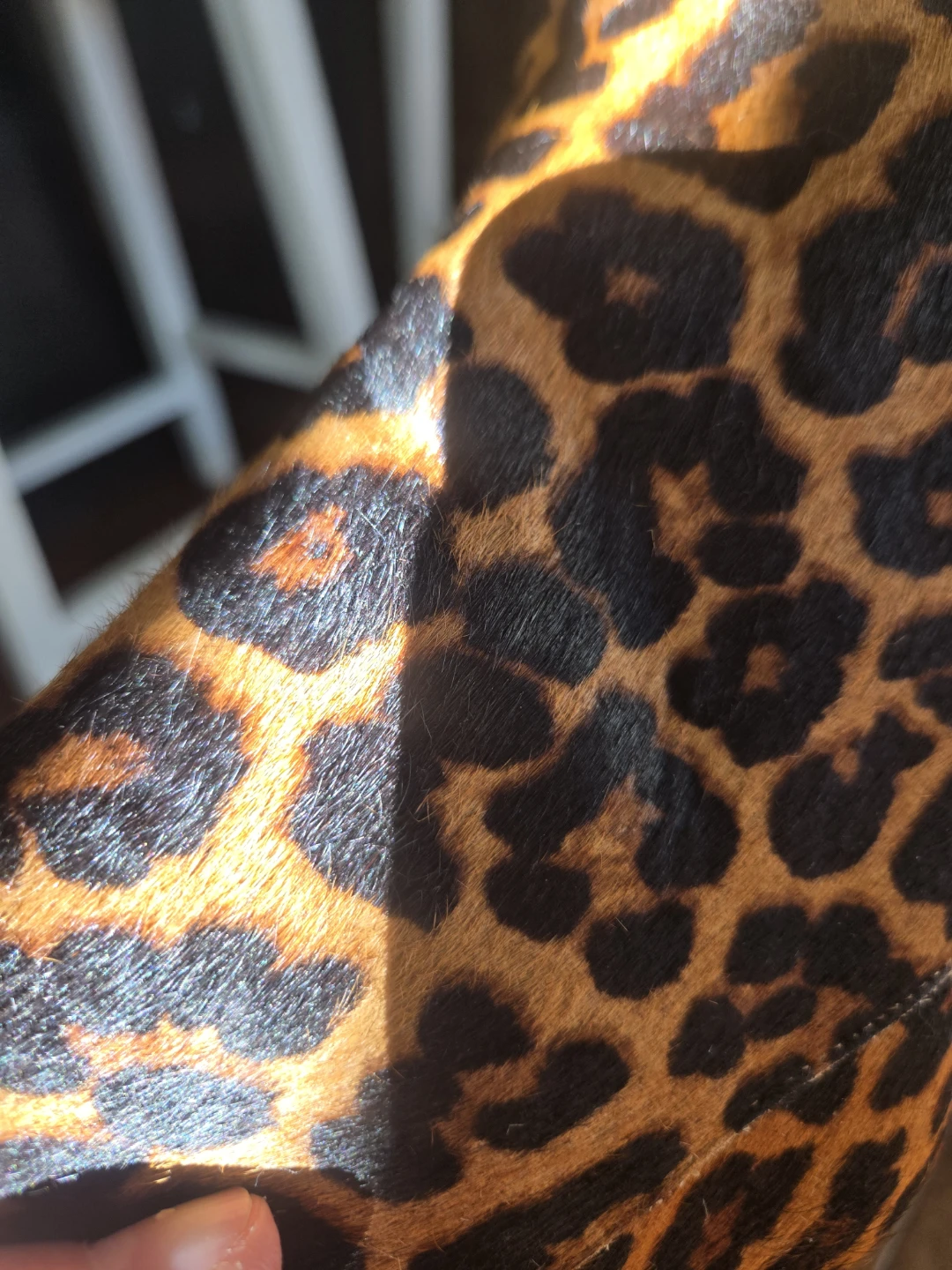 Zara Ankle Boots Leopard Print Size 38 - photo 5