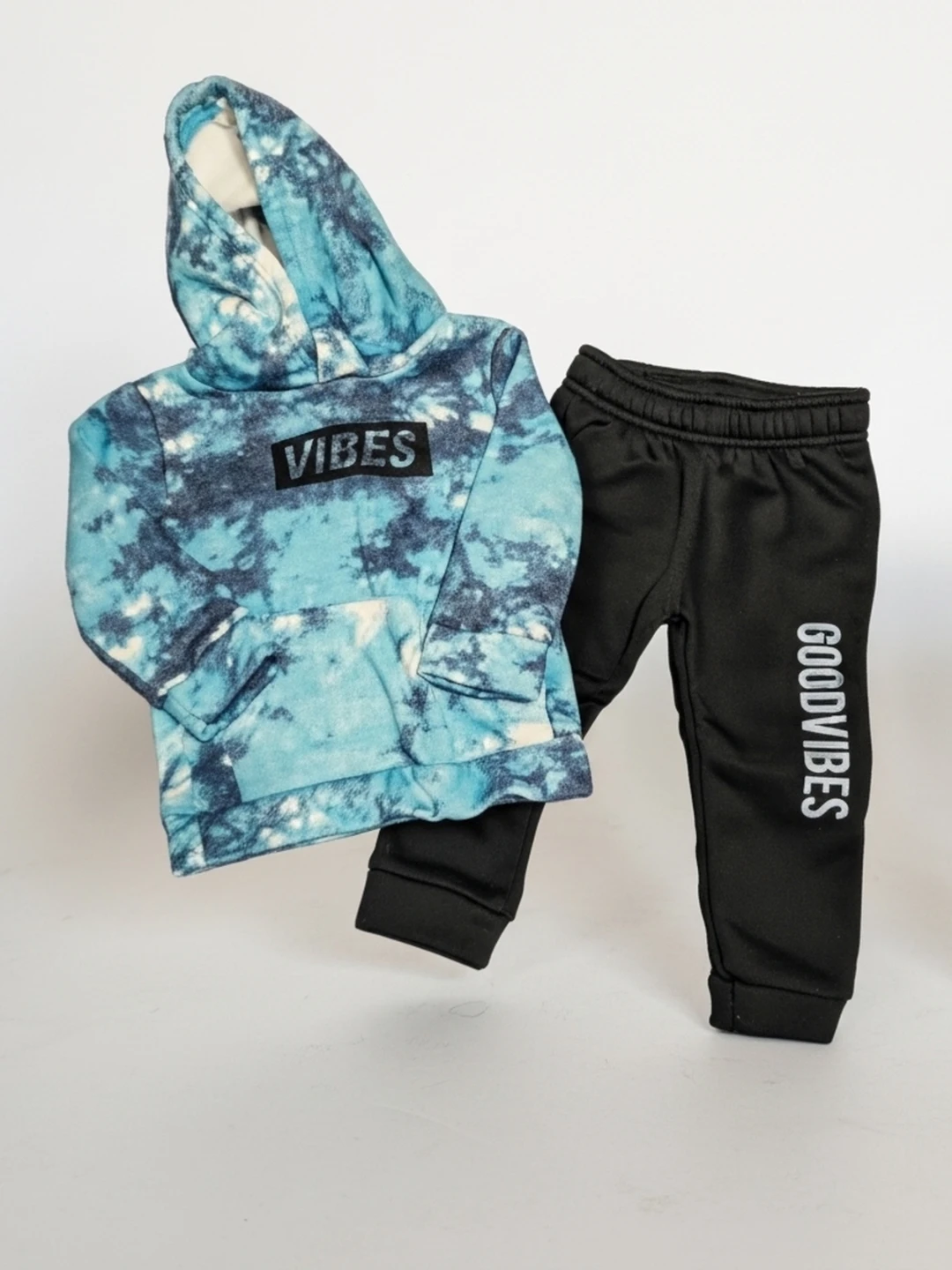 Kids Tie-Dye Hoodie and Jogger Set