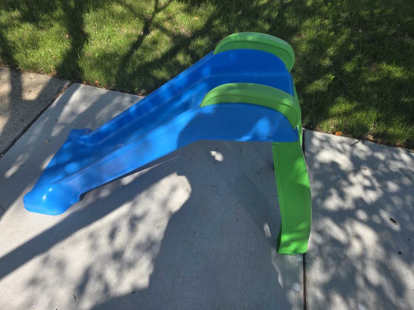 Little Tikes Blue and Green Toddler Slide - photo 3