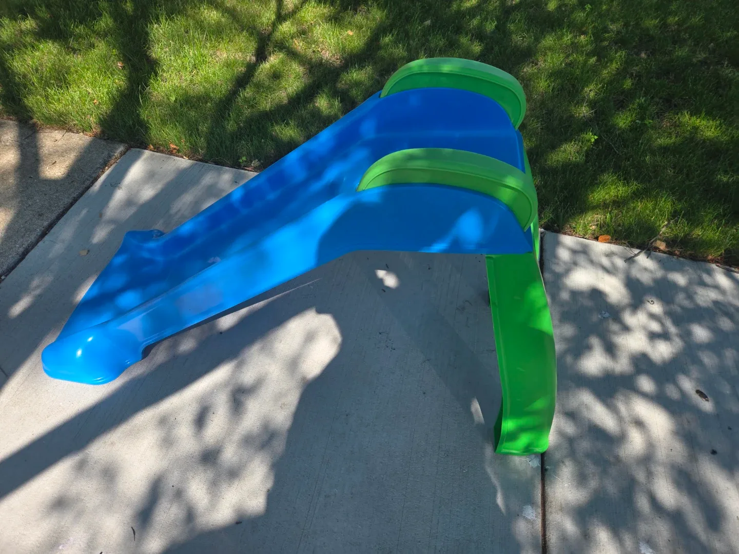 Little Tikes Blue and Green Toddler Slide - photo 3