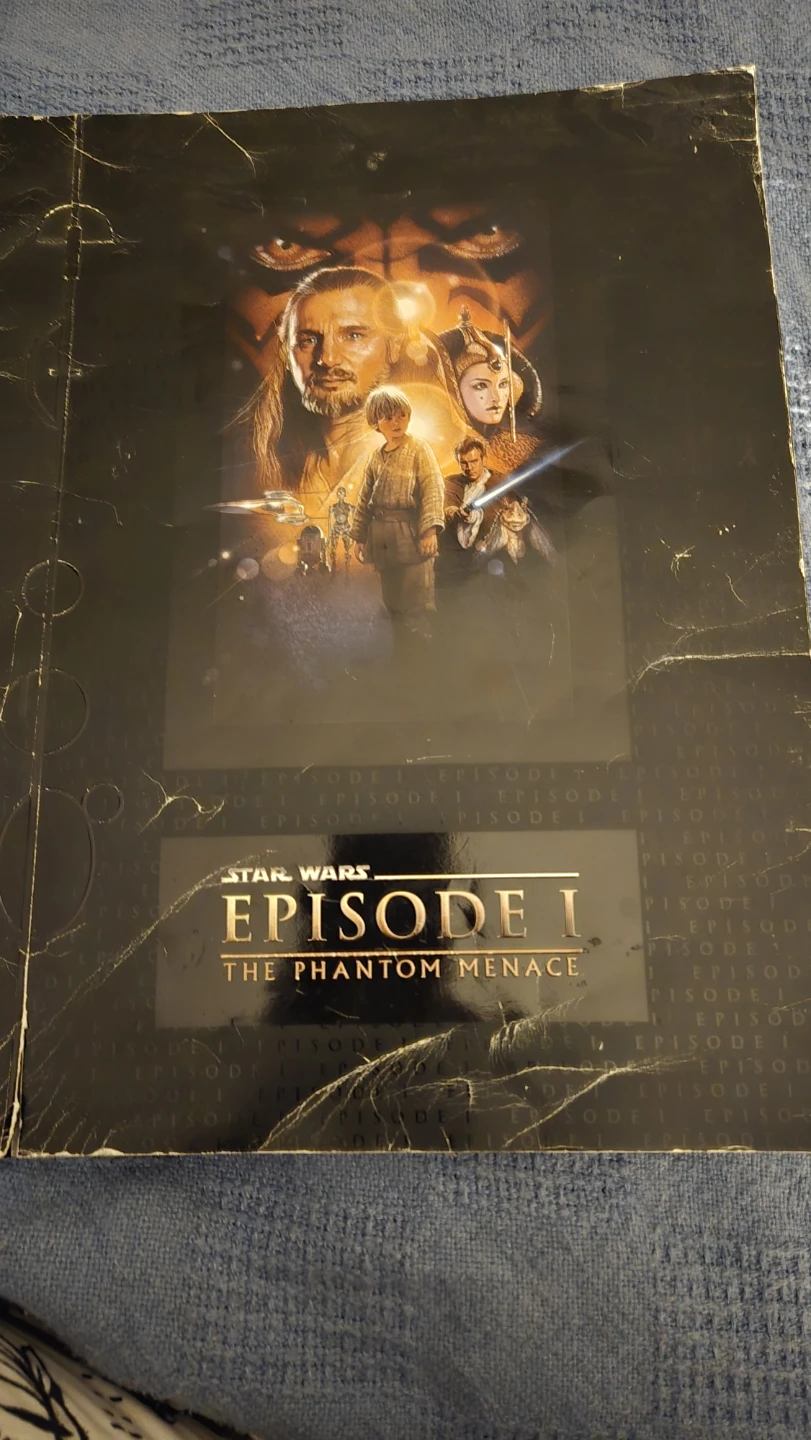 Star wars Episode 1 picture book.