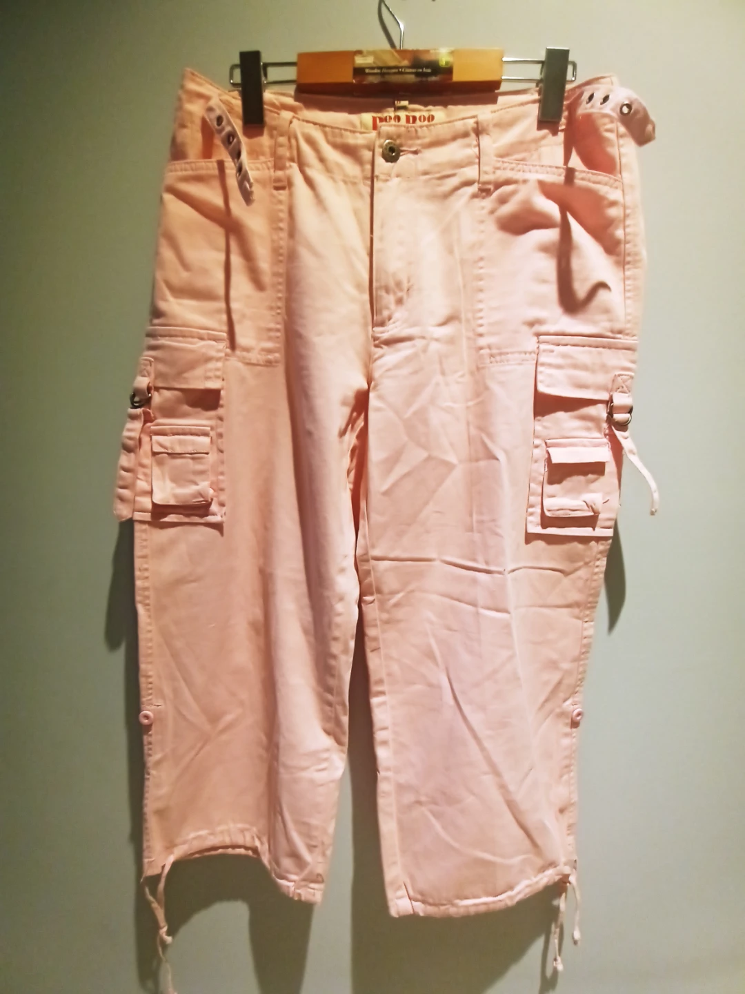 Pink Cargo Capris