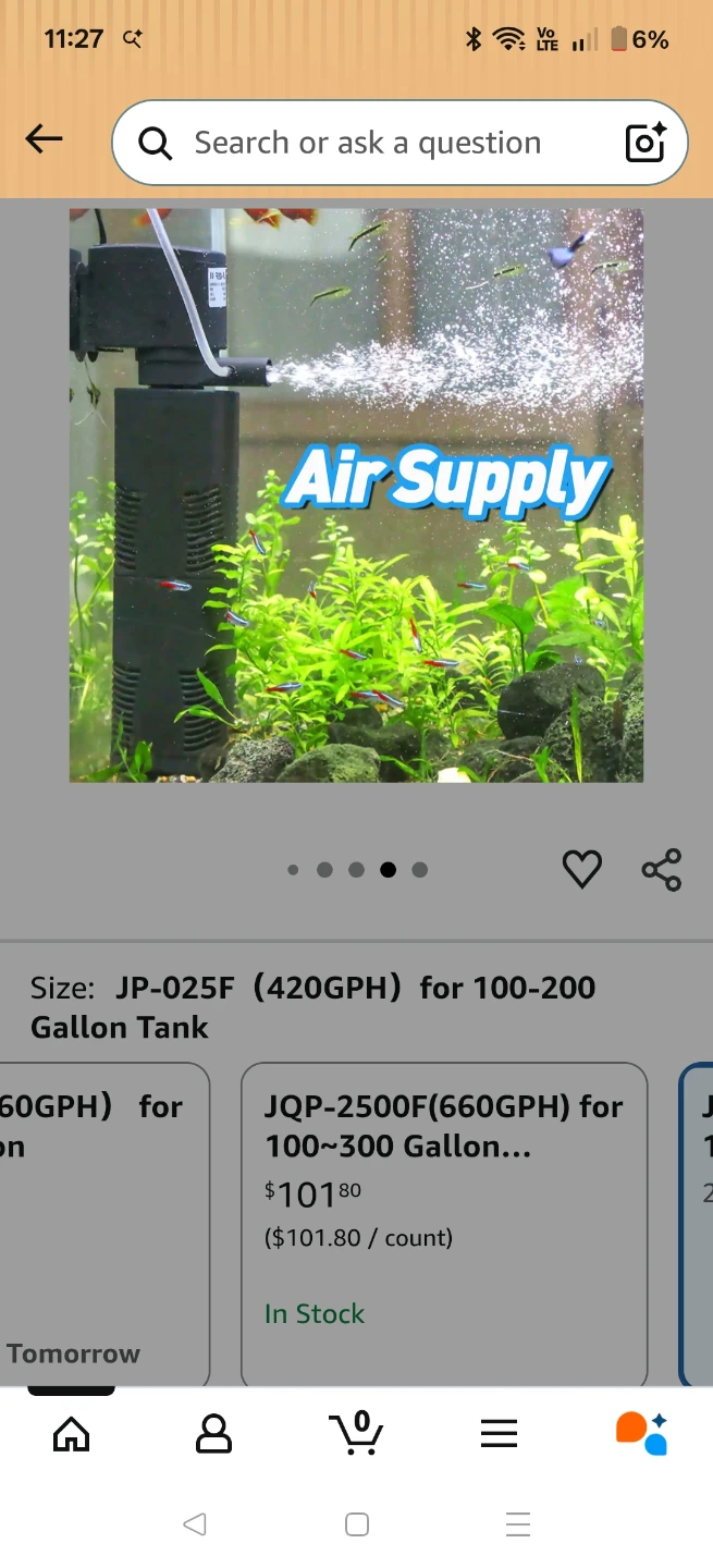 TARARIUM Fish Tank Filter JP-025F 420GPH - photo 5
