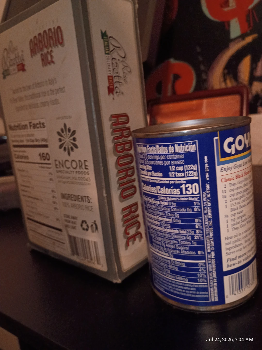 Riso Rizzetta Arborio Rice & Goya Black Beans - photo 2