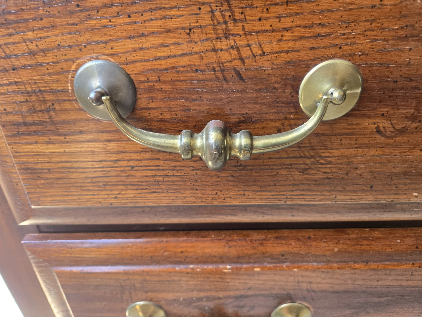 Vintage Lea Furniture 5-Drawer Solid Wood Bedroom Dresser - photo 2