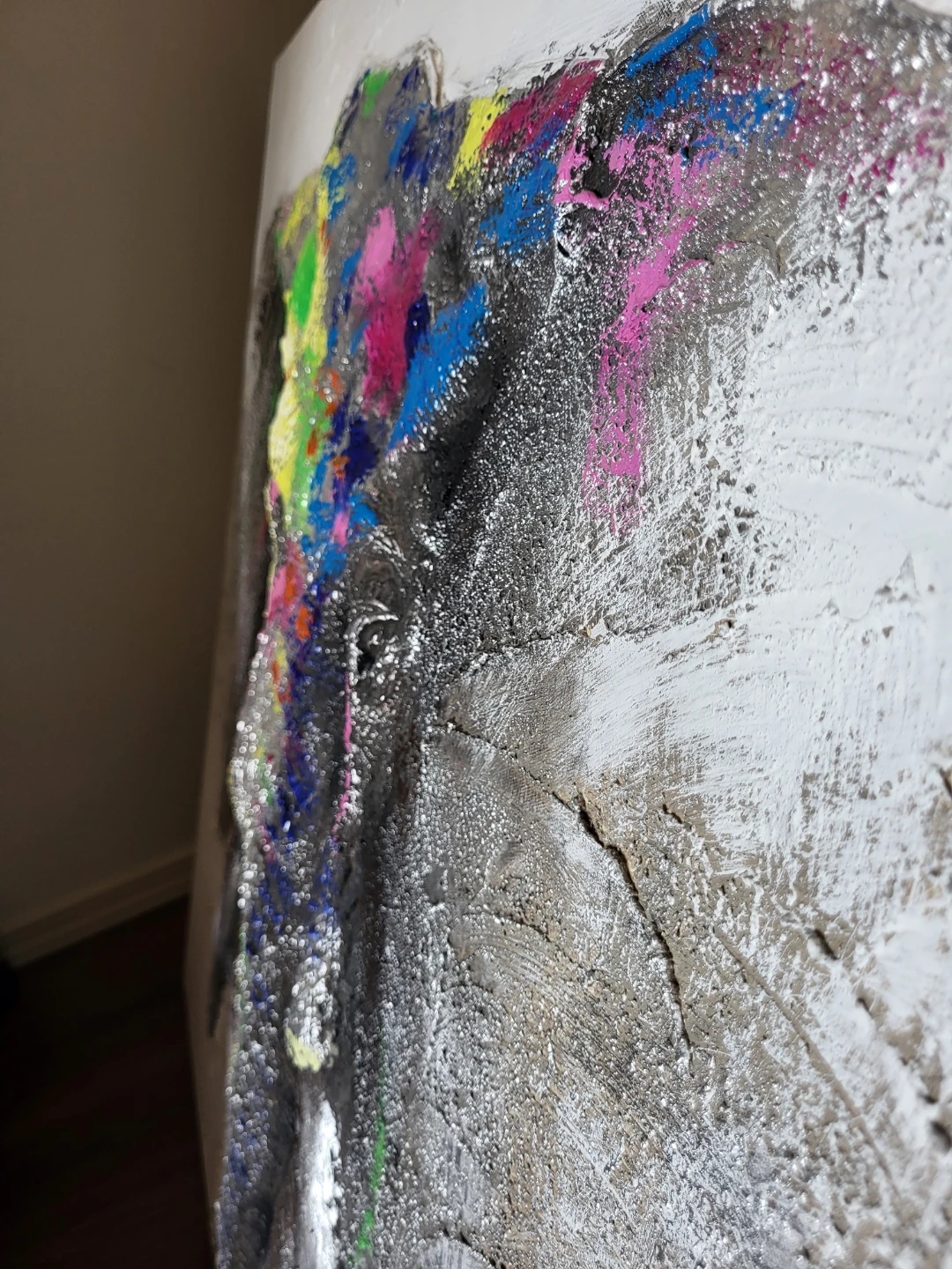 Textured Elephant Wall Art/OBO - photo 2