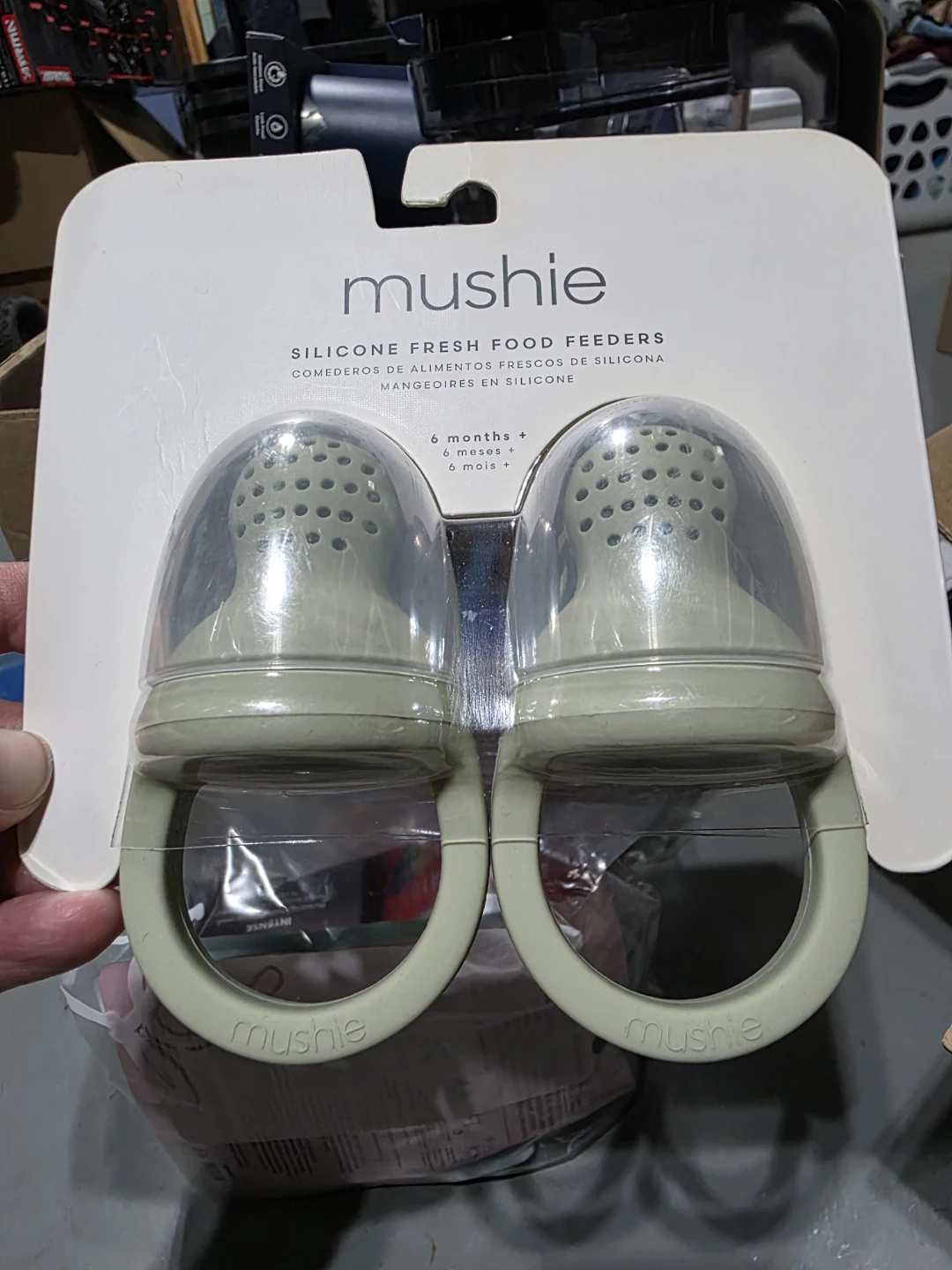 Mushie Silicone Fresh Food Feeders (2 Pack)