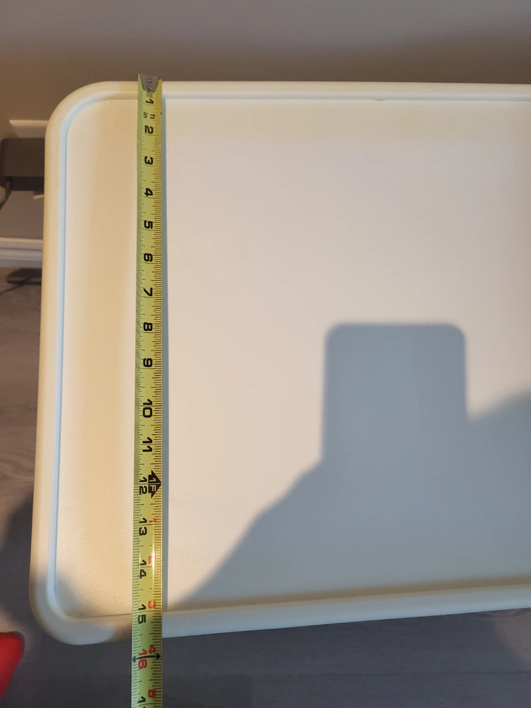 White Adjustable Tray Tables (Set of 2) - photo 2