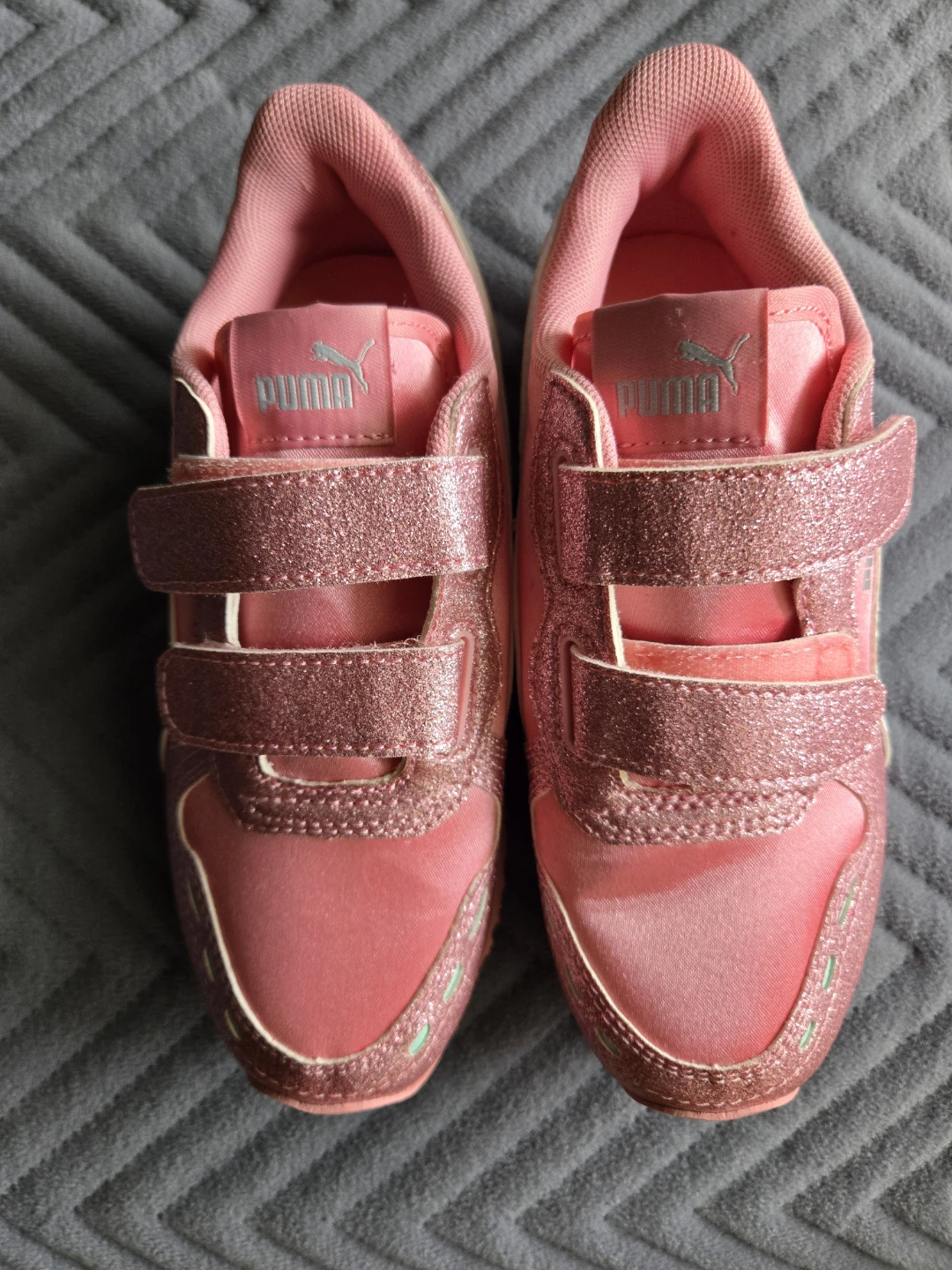 Puma pink glitter sneakers - Size 13C