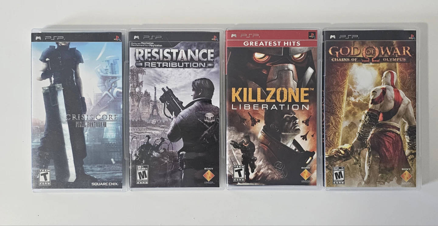 Sony PSP Games Bundle (4 games)