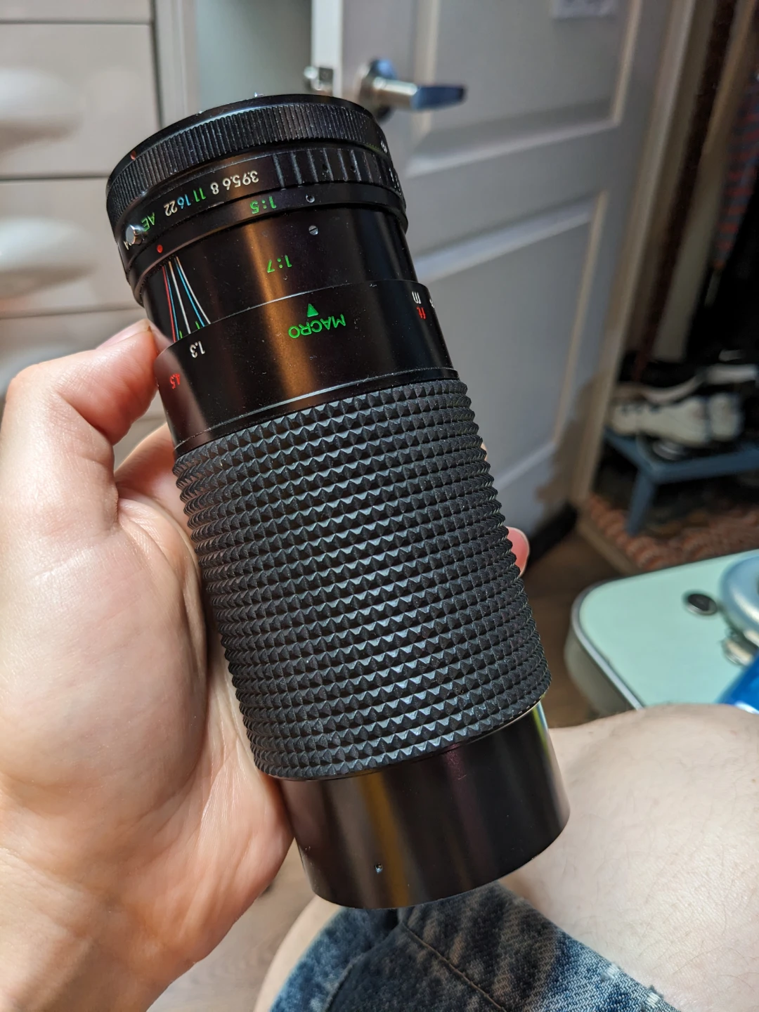 Albinar ADG FD mount 80-200 f3.9 1:7 macro zoom lens - photo 3