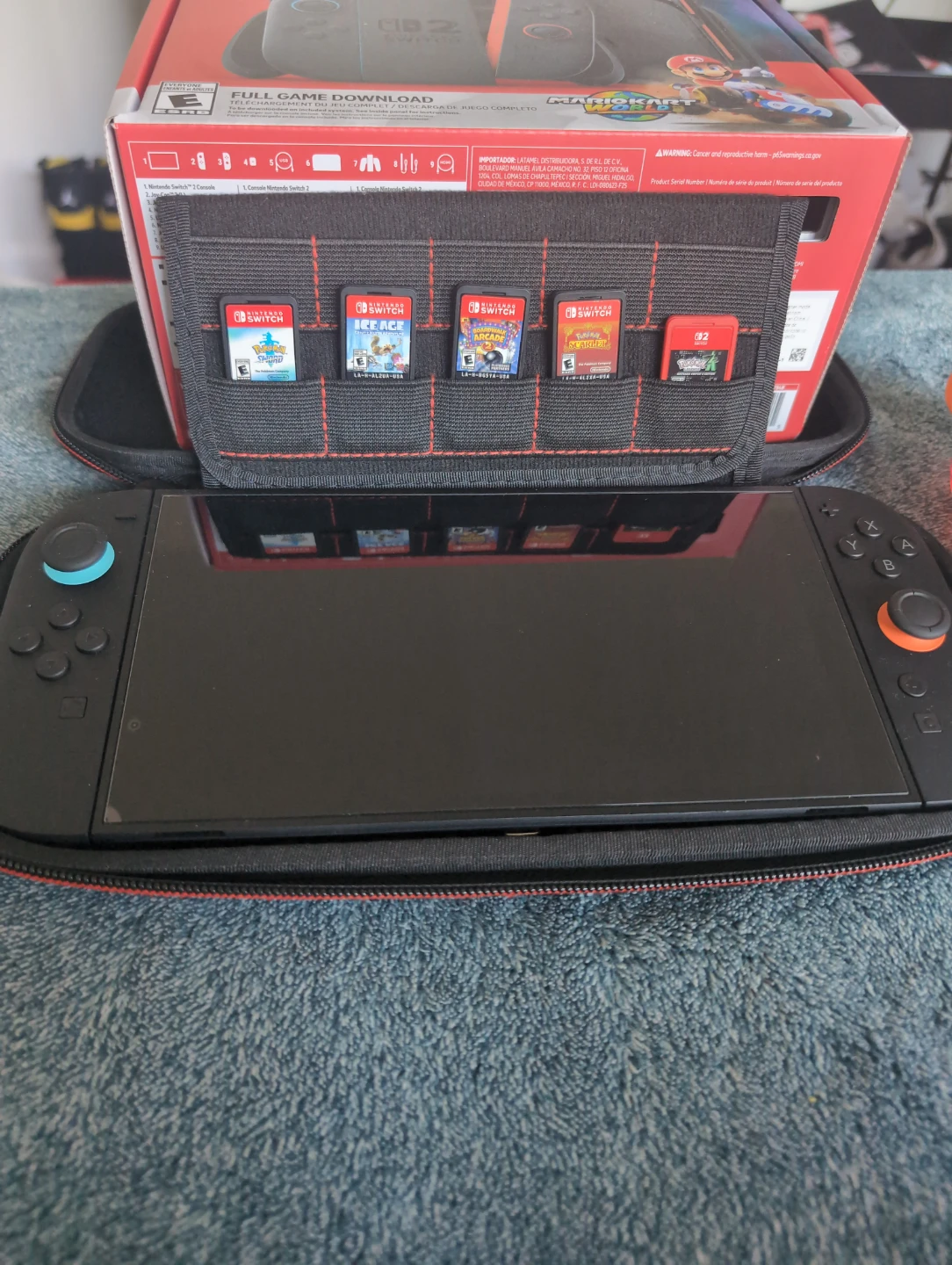 Nintendo Switch OLED Mario Kart 8 Deluxe Bundle - photo 2
