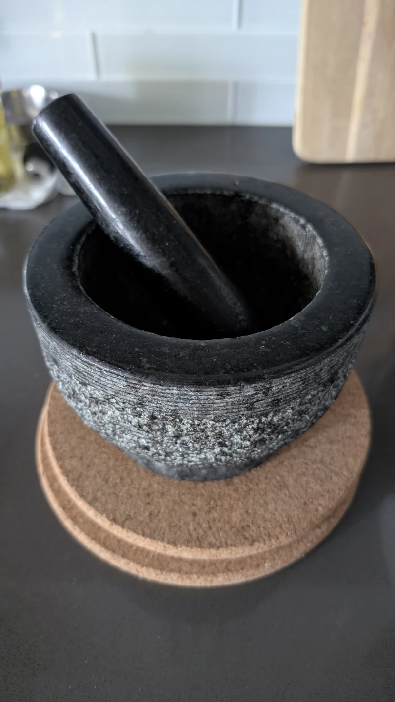 Granite Mortar and Pestle Set
