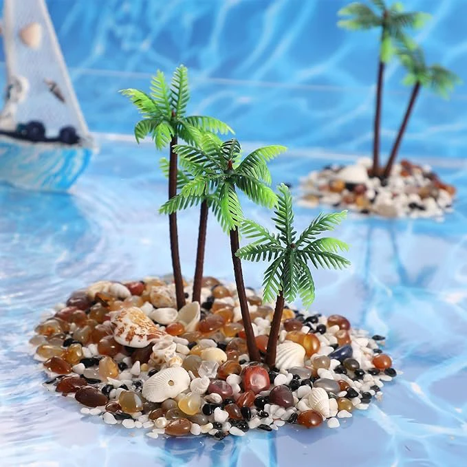 🌴Miniature Tropical Palm Tree and Plant Set🌴 - photo 2