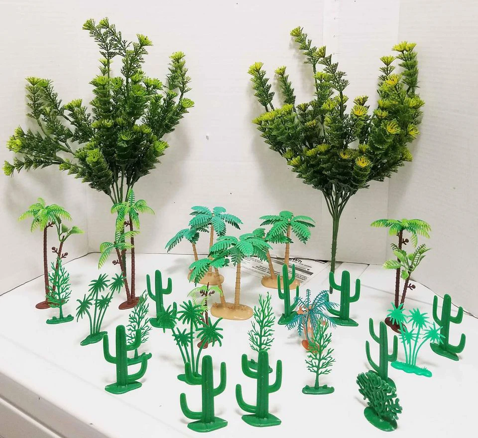 🌴Miniature Tropical Palm Tree and Plant Set🌴 - photo 5