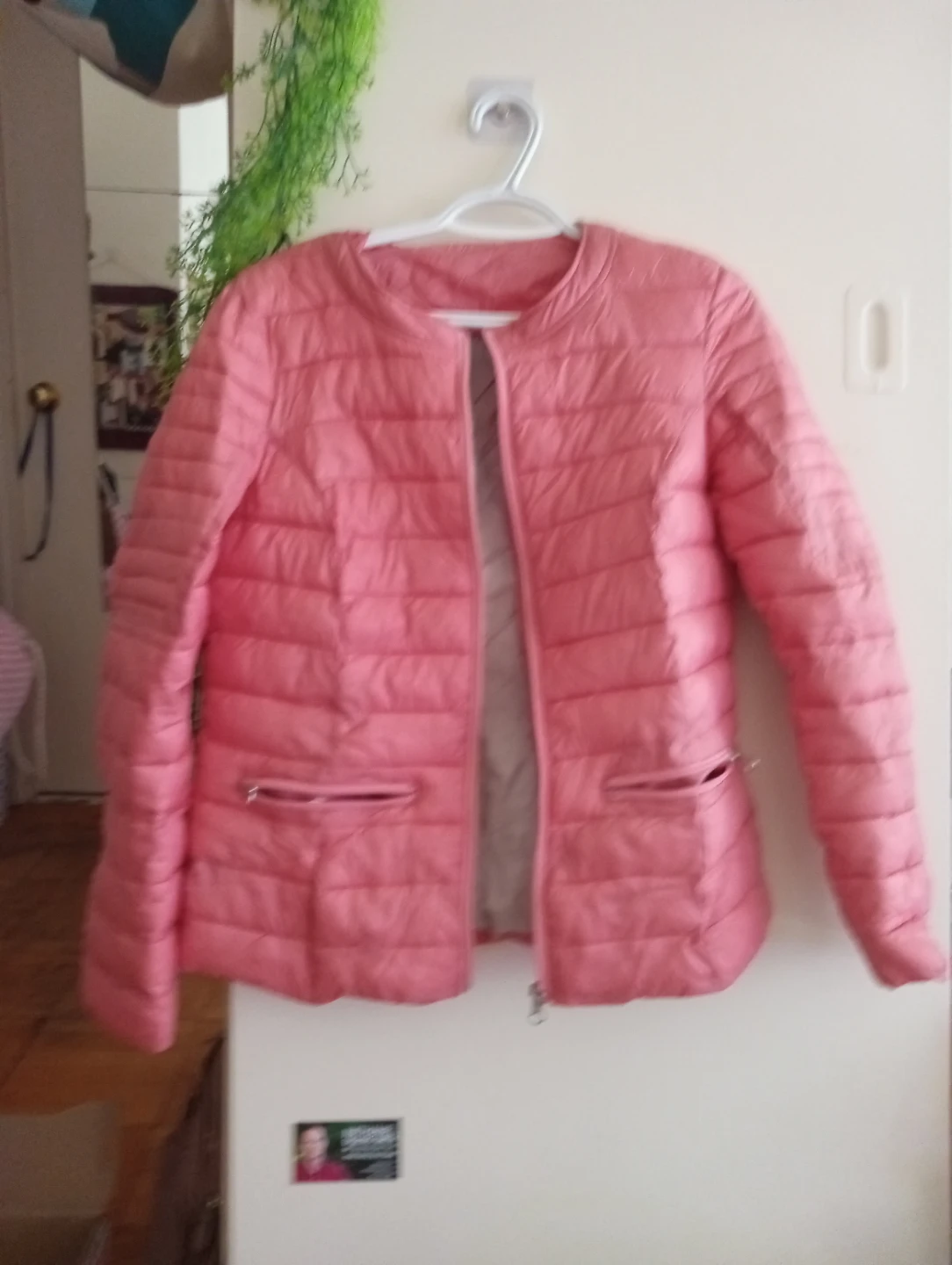 Pink Puffer Jacket