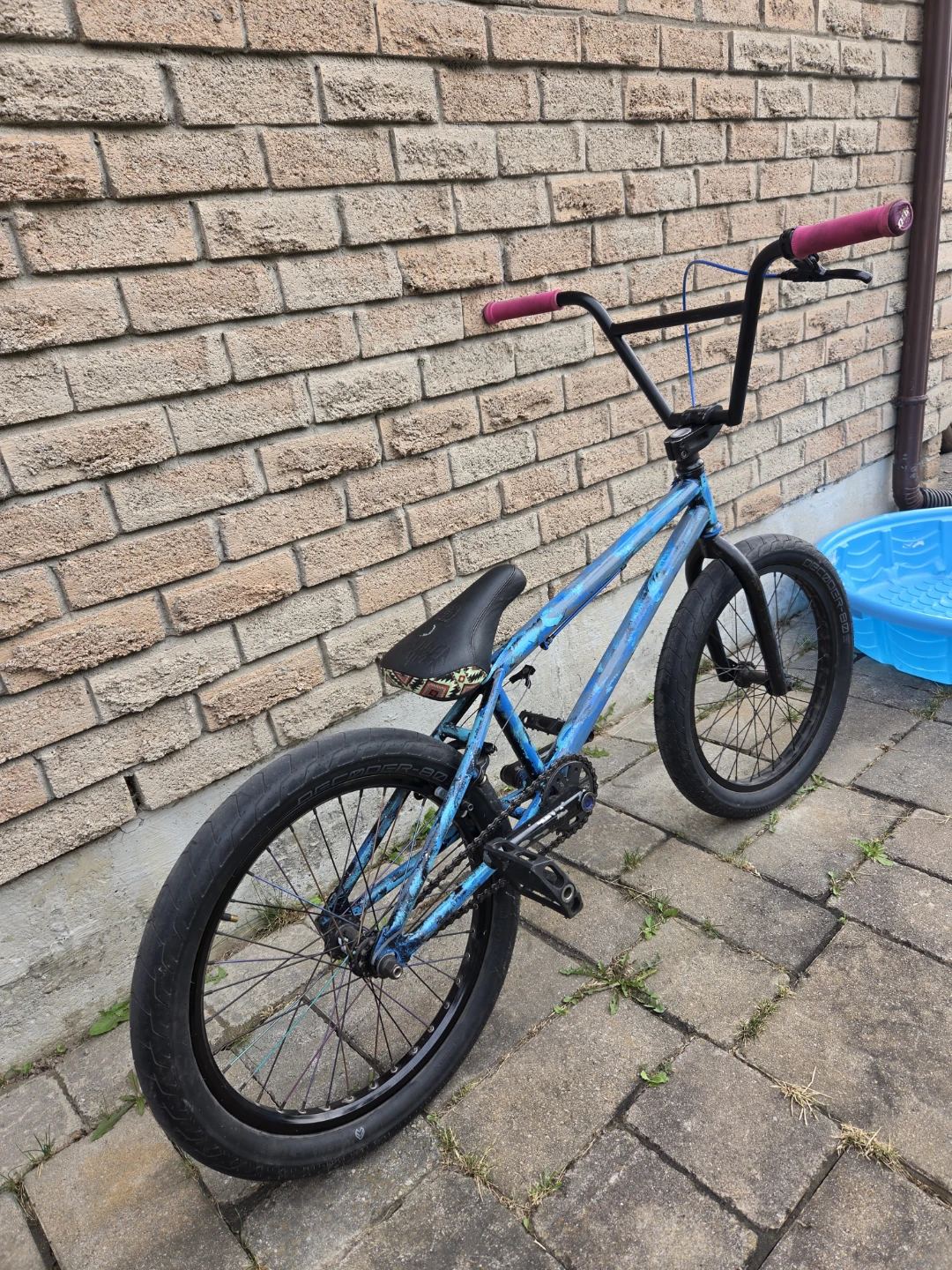 Custom haro bmx bike and custom radio darko bmx