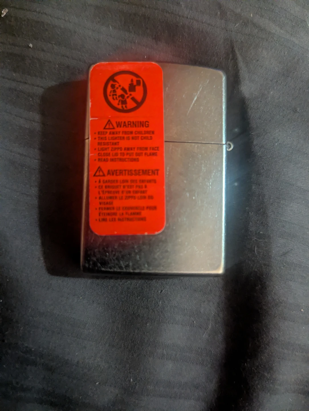 Zippo Lighter with Tattoo Design - photo 2