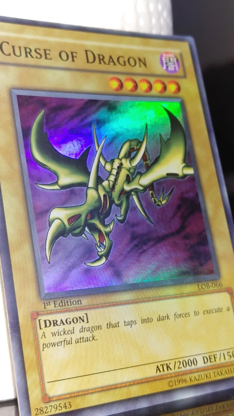 Curse Of Dragon - LOB-066 1ST EDITION - photo 4