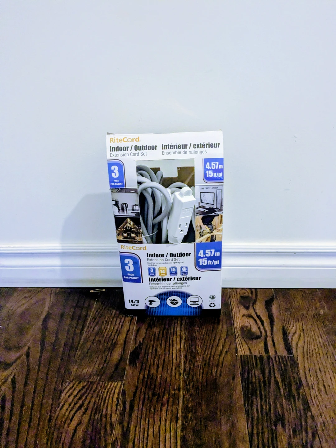 1 Receptacle Extension Cord & RiteCord Set of 3 - photo 3