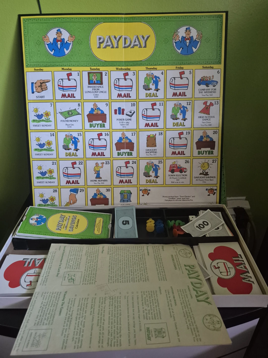 Parker Brothers Payday Board Game 1974 - photo 2