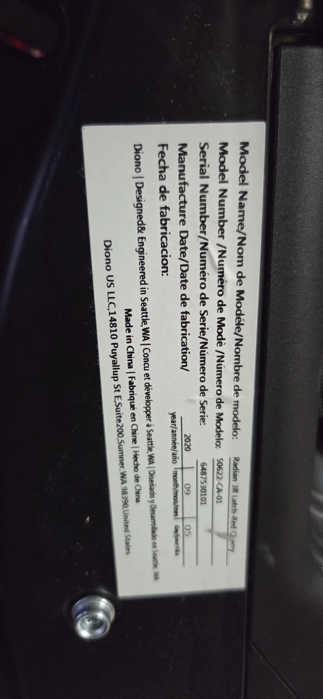 Diono Radian 3R Latch Convertible Car Seat - photo 3