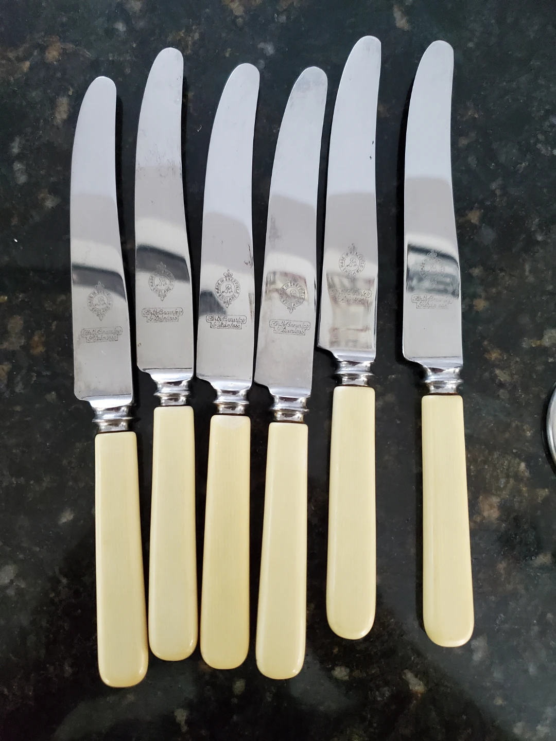 Vintage (1920s-40s) Firth Brearley Stainless Steel Knives
