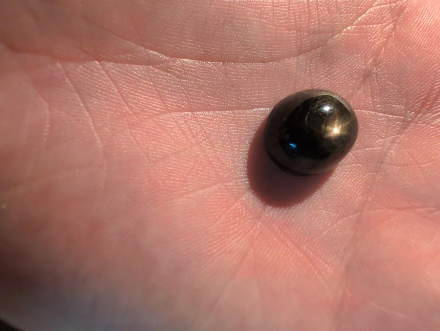 20 Carat Black Star Sapphire Gemstone