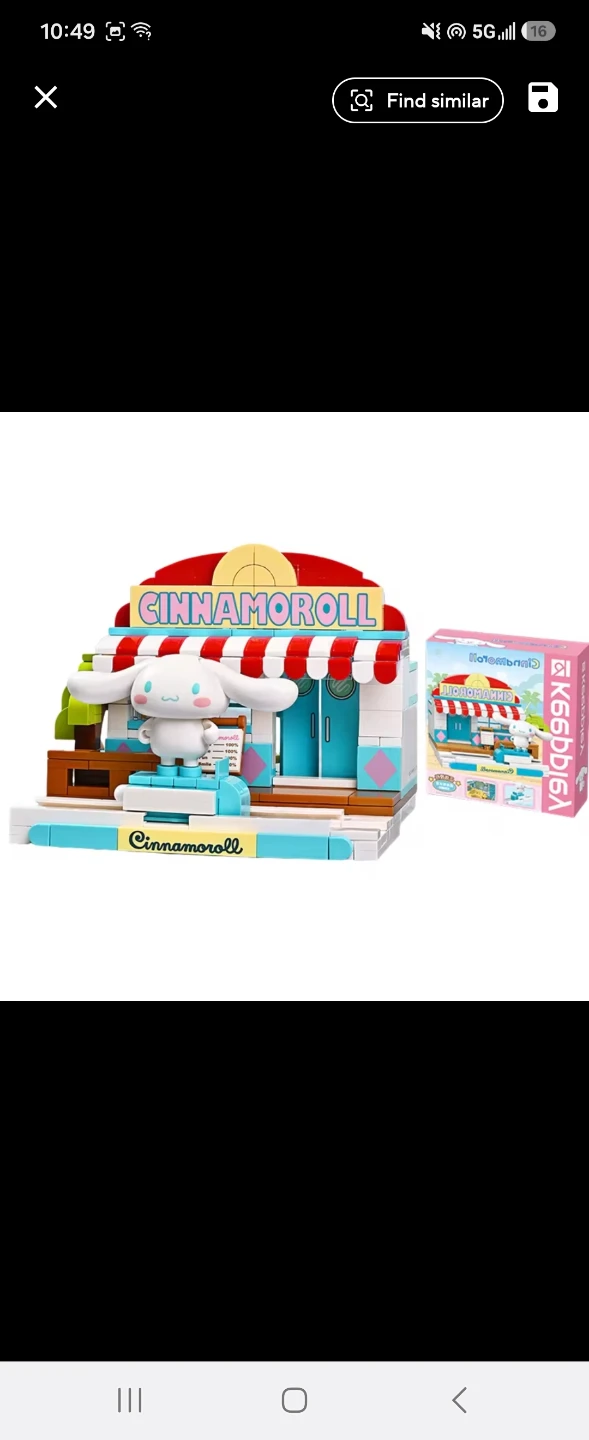 Sanrio Kuromi Creative House Building Block Set - photo 2
