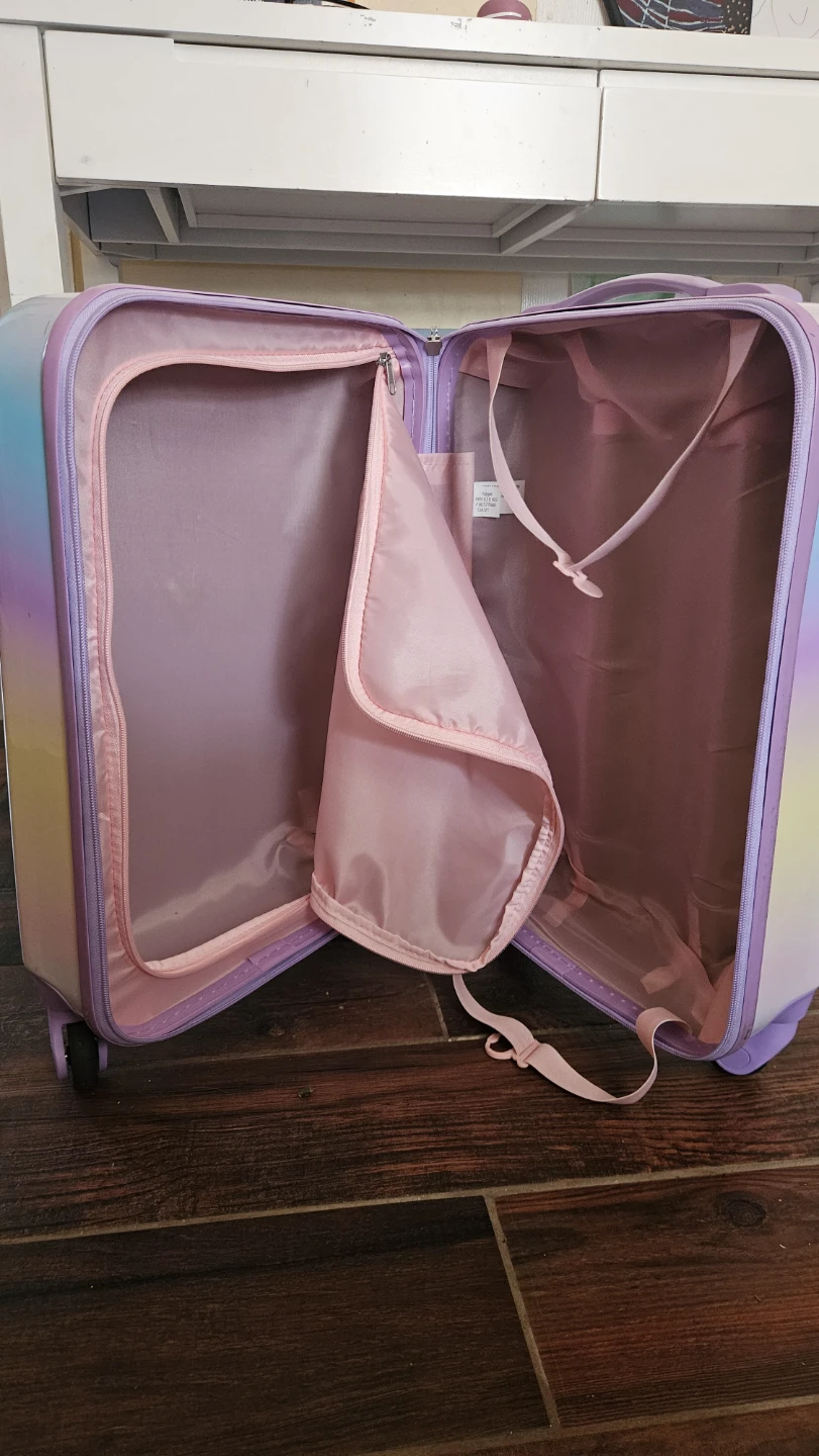 Kids Pastel Ombre Rolling Suitcase - photo 3