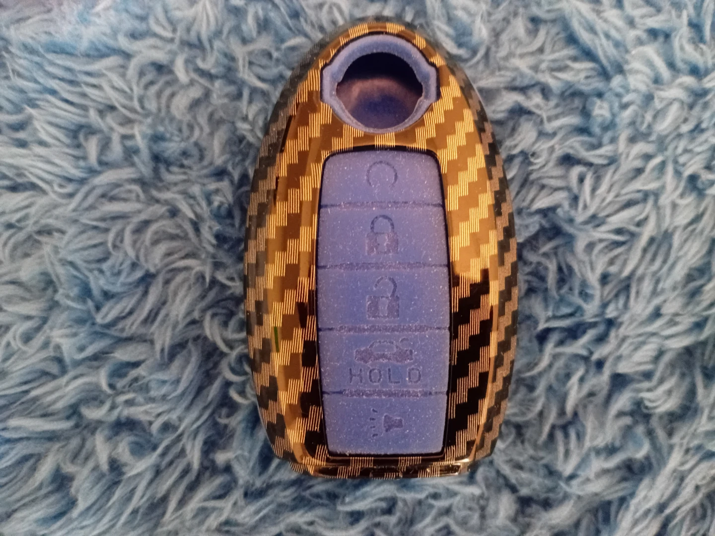 Carbon Fibre Car Key Fob Cover