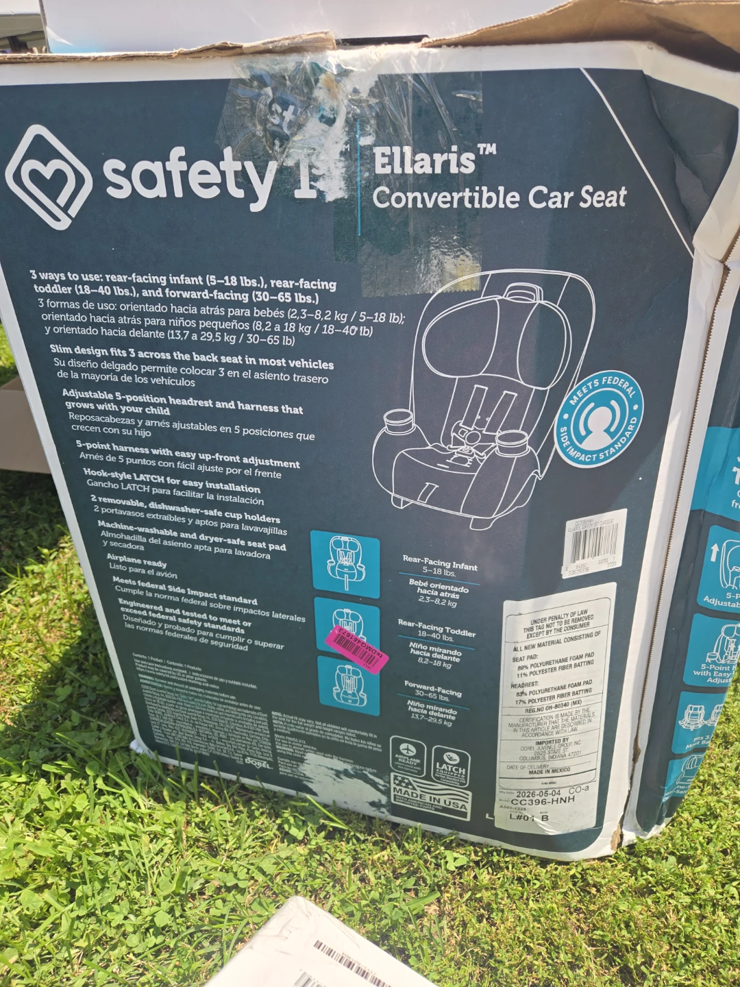 Safety 1st Ellaris Convertible Car Seat - photo 5