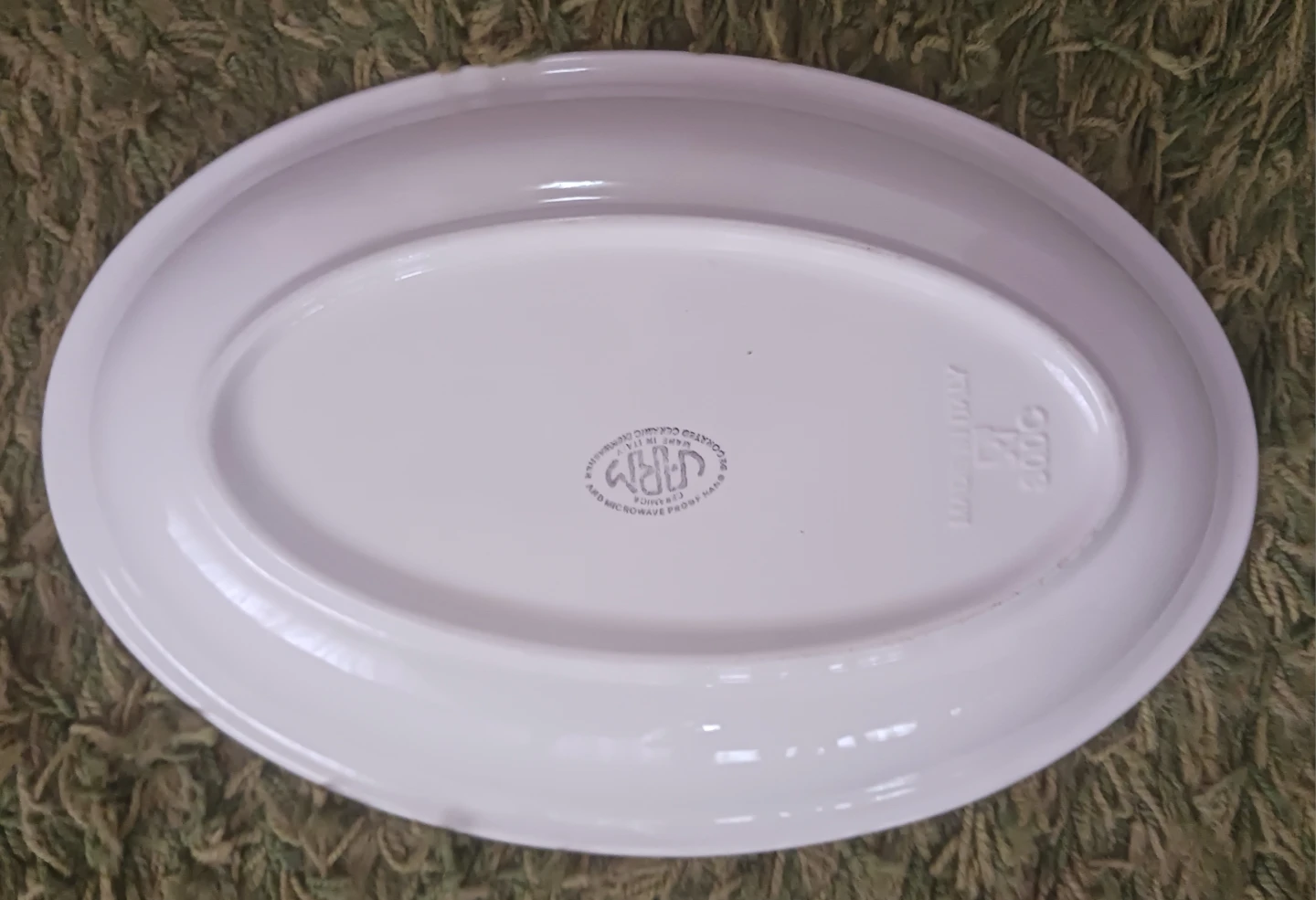 Jarm Ceramic Oval Platter Made in Italy - photo 2