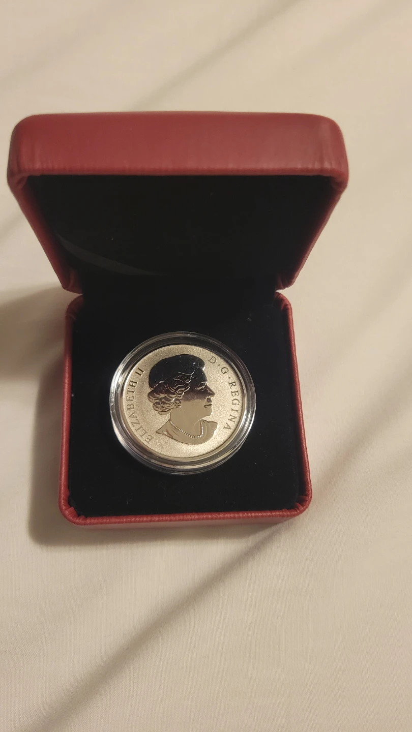 2013 Canada 50 Cents Coin - Winter Scene - photo 2