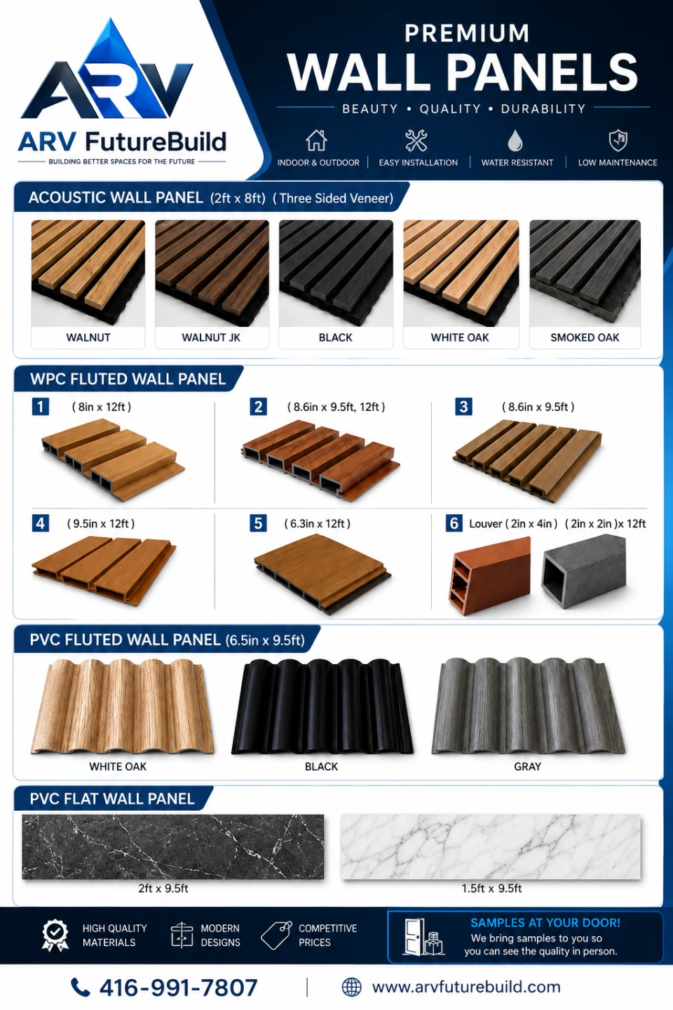 Decorative Wall Panels | Acoustic Panels | WPC | PVC
