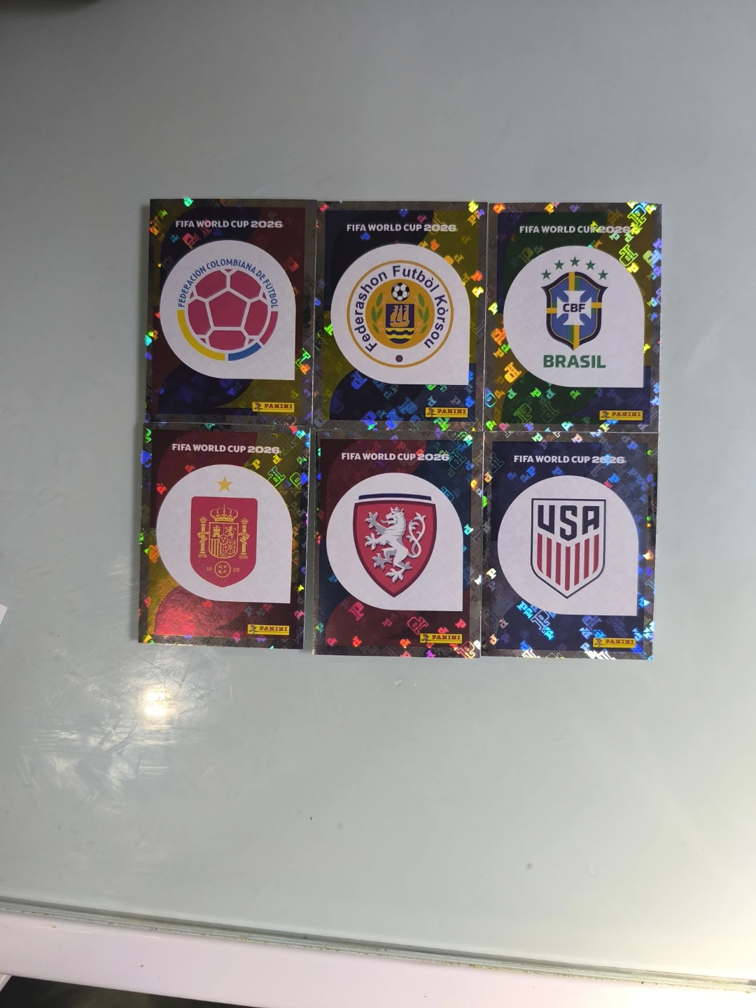 Panini FIFA World Cup 2026 Stickers (Set of 6)