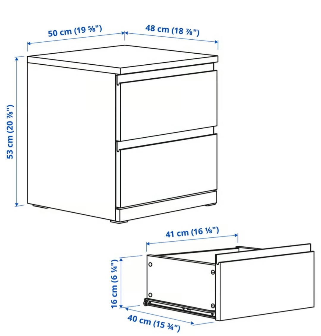 Two nightstand ( IKEA) - photo 2